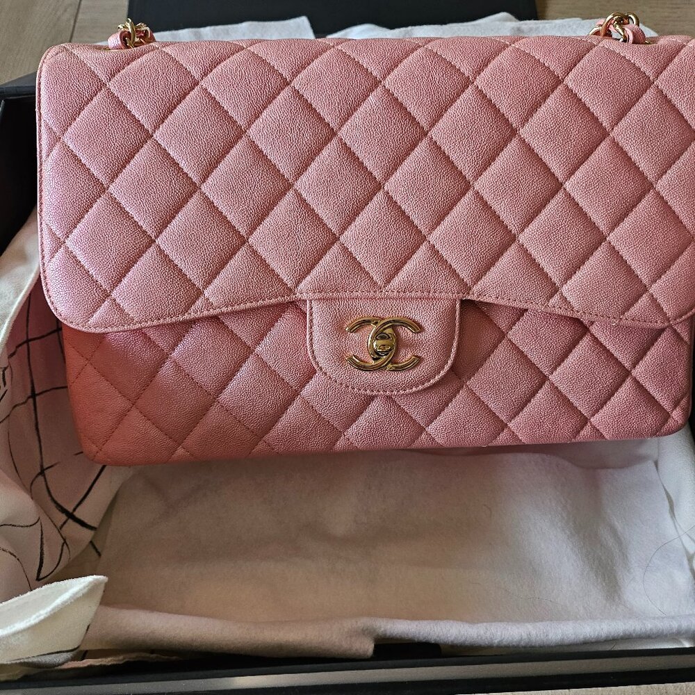 Iridescent pink caviar jumbo -  100% Authentic